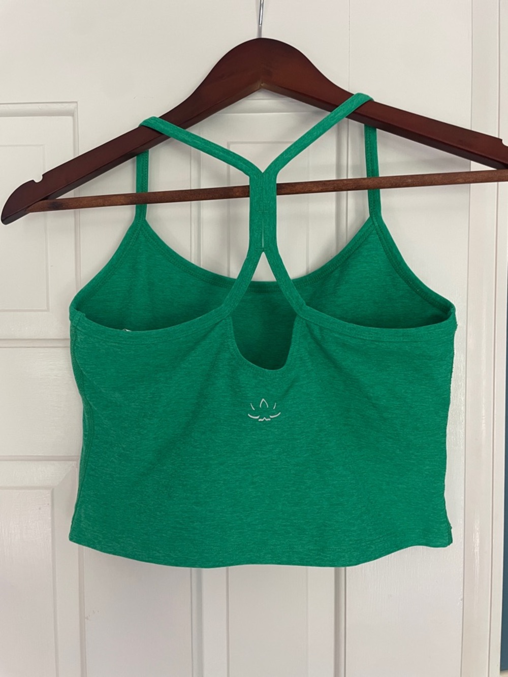 Beyond Yoga Green Racerback Tank Top